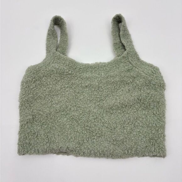 Abercrombie & fitch | sage Fuzzy Knit Tank and Shorts Set | small - Picture 4 of 5
